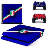 全新意大利國家隊 ITALY AC Milan PS4 Playstation 4保護貼 有趣貼紙 (包主機底面+2個手掣)