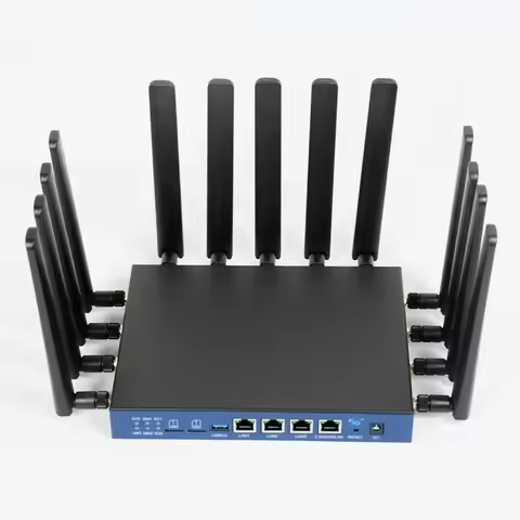 AX3000 dual band wifi6 router 2.5G WAN/LAN port 5g wireless router with dual SIM slot 5g router chip