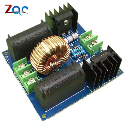 DC 12-30V 30-50KHz ZVS Induction Heating Driver Board High Voltage Generator Circuit PCB Induction H