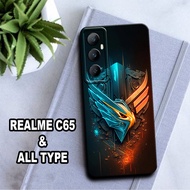 CC39 Flexible rubber softcase/ for realme c65 esport Motif/case realme c65 realme c65 realme c65/sil