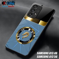 Softcase SAMSUNG Galaxy A13 4G Casing SAMSUNG Galaxy A13 5G Case Glossy Casing Shiny Glass Protector