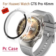 Smart Watch Screen Protector Case For Huawei watch GT6Pro GT 6Pro Matte Hard PC Case + Tempered Glas