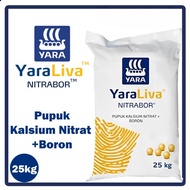 Pupuk Kalsium Nitrat + Boron Yara Liva NITRABOR 25kg Tanaman YaraLiva