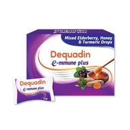 Dequadin E-Mmune Plus Mixed Elderberry, Honey & Turmeric Drops 12's