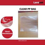 High Quality Clear PP Bag Plastic Bag Transparent Bag Packaging Bag Food Bag - Local Seller - Plasti