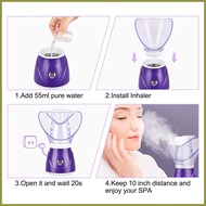 ✗ ✒ ▦ Steam 2 in 1 Inhaler fFacial Steamer and Vaporizer Hot Mist Facial Sauna For Asthma