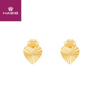 HABIB Oro Italia 916 Yellow Gold Earring GE73661122