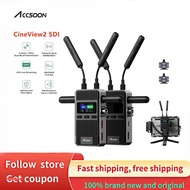 ACCSOON CineView Master 4k Wireless Video Transmission System Transmitter&Receiver 2.4+5Ghz+6GHz Tri