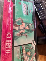 （全新）keyboard::TUF Gaming K3 Gen II Hatsune Miku Edition 97鍵 IP57防水機械式電競鍵盤