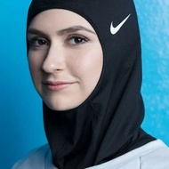 Hijab Instan Kerudung Sport Jilbab Olahraga Instant Penutup Kudung - Hitam