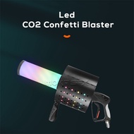 LED CO2 Jet Party Confetti Gun Colors CO2 Confetti Launcher Cannon FX Stage Confetti Streamer Machin