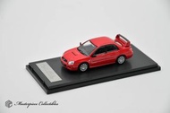 MC64 Masterpiece Collectibles1:64合金模型，斯Subaru授權產品。Impreza翼豹2代 WRX STI 2003 (Blobeye)，第三批預售中。Red紅色 / 