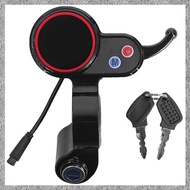 (E M K O) For  H5 Electric Scooter Accessories 6Pin LCD Display with Locking Instrument Replacement 
