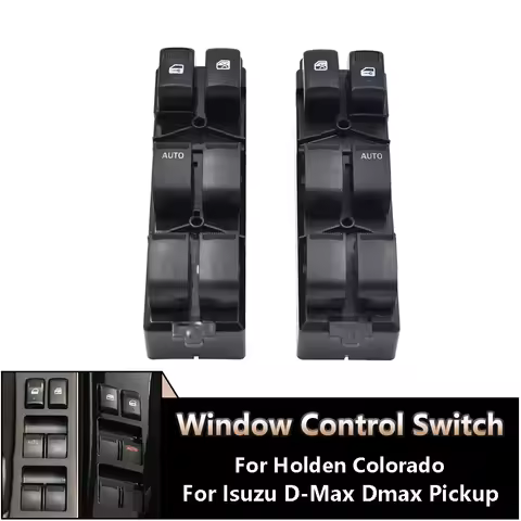 Car 8974174690 Electric Power Window Master Switch 8981922511 For Isuzu D-Max Dmax Pickup 2012-2019 