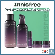 [Innisfree] Perfect 9 Intensive Skincare Set/Skin, Serum, Eye Cream, Serum