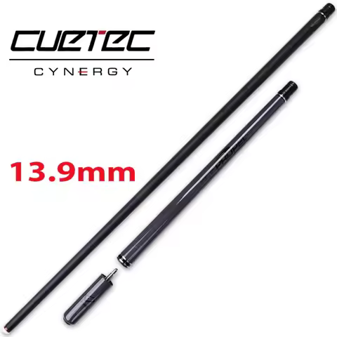 Cuetec Carbon Cynergy Ghost Jump 13.9mm /Breach Break Pool Cue Stick12.75mm