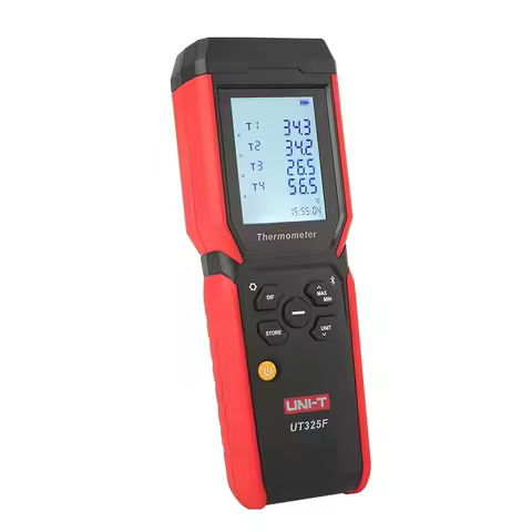 UNIT UT325F Four-Channel Thermocouple Thermometer Multi-Function Contact Thermometer Digital High-Pr