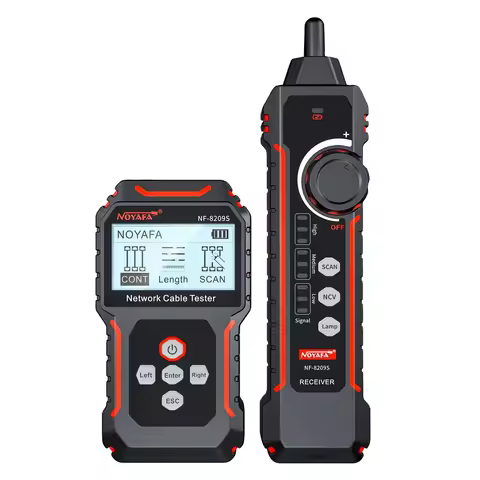 Newest Optical Products NOYAFA Network Cable Locator NF-8209S CAT6 RJ45 Cable Tester Testing Equipme