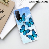 Vivo V2026/V2027/V2029 (Butterfly) Case - Hologram Case - Clarity - Casing - Cover - Silicone hp - S