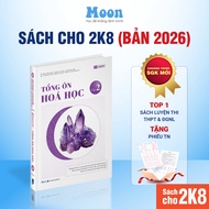 Sách Hoá học 12 Chương trình mới : Tổng ôn hoá học ôn thi thpt quốc gia 2025 dánh giá năng lực Moonb