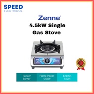 Zenne Single Twister Burner Gas Stove 4.5kW KGC12C