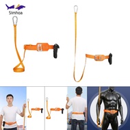 [Simhoa] Belt with Cord, Safety Harness for Climbing, Protective Equipment, Personal Protection, Fal