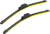 ZAPYVET Quality Car Wiper Blade For Ridgeline 22"+22" 2009-2014 Front Window Washer Windscreen Winds