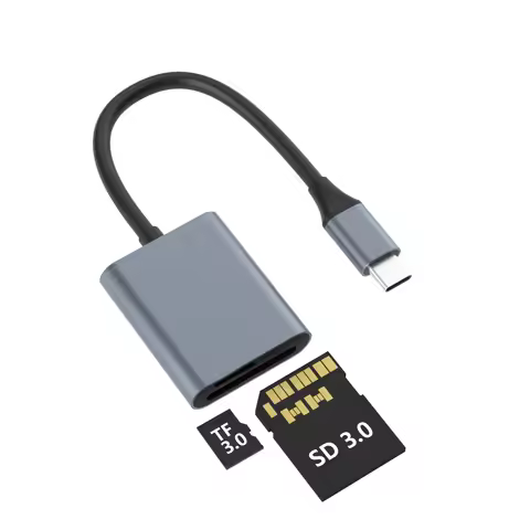 2-in-1 SD/Micro SD Card Reader USB C, OTG External Type C 3.0,for Micro SDHC, Micro SDXC, Memory Car