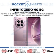 [Malaysia Set] Infinix Zero 40 5G (256GB ROM | 12GB RAM) 1 Year Infinix Malaysia Warranty