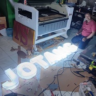 Custom 3D Acrylic Raised Letters | Acrylic Raised Letters Acrylic Raised Letters LED Letters Signage