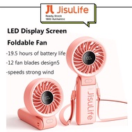 JISULIFE Mini Fan life 7 Portable Handheld Rechargeable 3600/5000mAh Battery Foldable USB Electric F