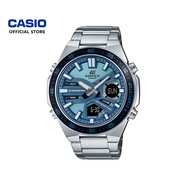 Casio Edifice EFV-C110D-2B Silver Stainless Steel Band Men Watch