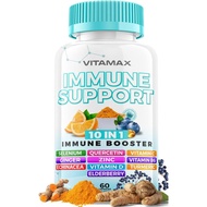 Supplement、Health Supplement Supplement、Health 10-In-1ImmuneSystemSupportBoosterwithElderberry,D3,Se