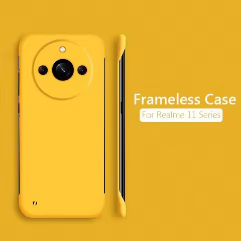 Frameless Slim Matte Hard PC Back Cover Case For Realme 11 Pro Plus Realme11 Pro+ Plus 5G ShockProof