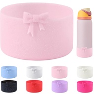 Shiny Silicone Boot Sleeve for Stanley 40oz Tumbler with Handle for IceFlow 20oz 30oz Protective Wat