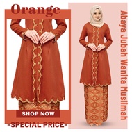 TONMOON baju raya perempuan Baju Kurung Kedah Modern kebaya Nikah Tunang Italian Embroidery Cantik B