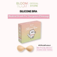 BLOOMBOOM Silicone Invisible Bra | Reusable Sweatproof Waterproof | Seamless Nubra