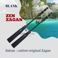 Blank original Zen Zagan fishing rod includes PVC pipe packing (blank only)