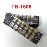 Terminal Block 15A 6P 600V Electrical Cable Terminal Block TB 1506 15 Ampere 600 Volt
