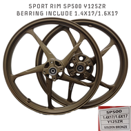 SPORT RIM YAMAHA Y15ZR Y16ZR Y125ZR SP500 MUTAKIN & ENKE1 5 BATANG FULL CHOP SP 500 RCB PATTERN RACI