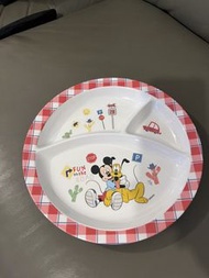 迪士尼 Mickey & Pluto 三格分格餐盤