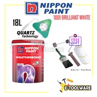 18L Nippon Paint Weatherbond 1001 Brilliant White