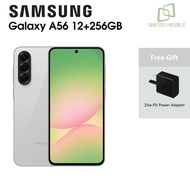 Samsung Galaxy A56 5G Smartphone (12GB RAM + 256GB ROM) 1 Year Samsung Warranty
