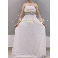 SS SIZE WEDDING GOWN ROM DRESS ROM GOWN WEDDING DRESS DINNER DRESS