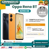 Oppo Reno 8T 4G / Oppo Reno 8T 8/256 GB Garansi Resmi Oppo - Grandivo
