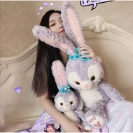 *READY STOCK* Duffy New Friend - Stella Lou Soft Ears Type Purple Rabbit/ Bunny Soft Doll/ Plush Toys Anak Patung Arnab