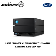 Lacie 2BIG DOCK V2 Thunderbolt 3 7200RPM   External Hard Disk Hdd  - 16TB & 20TB