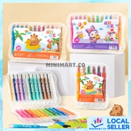 / Capybara Crayon Viral for Kids Washable Non Toxic Colouring Painting Oil Pastel Drawing Art Krayon