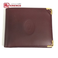 CARTIER Must Line Logo Bifold Wallet