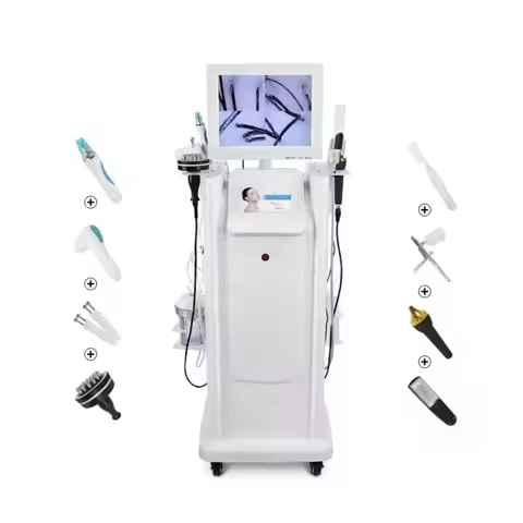 Hair Growth Hair Loss Solution Electric Comb Scalp Analysis Machine Massaging Function High Frequenc